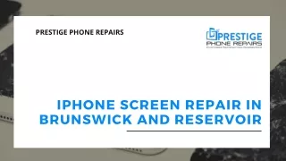IPhone Screen Repair in Brunswick and Reservoir