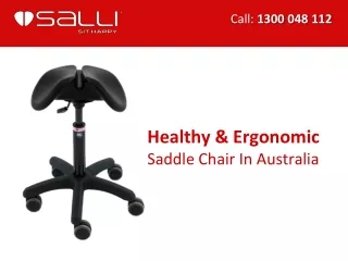 Healthy & Ergonomic Saddle Chair In Australia