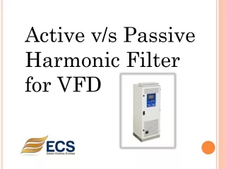 active v s passive harmonic f ilter for vfd