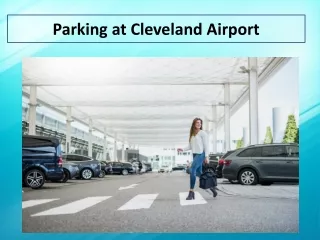 Parking at Cleveland Airport