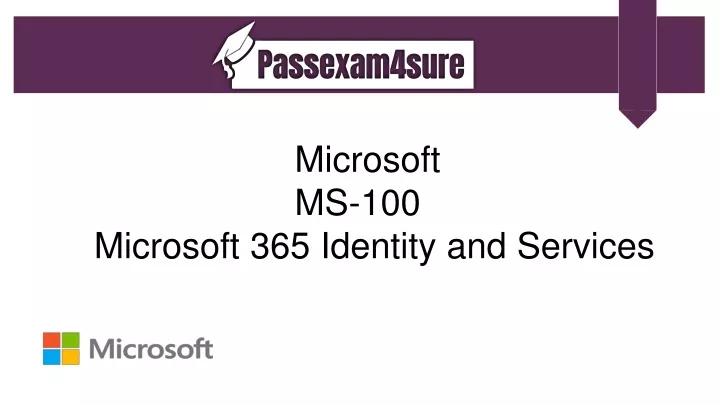 microsoft ms 100 microsoft 365 identity