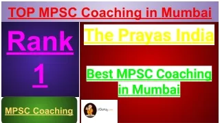 Best MPSC Coaching in Mumbai