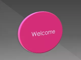 welcome