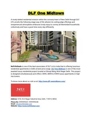 dlf one midtown