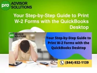 your step by step guide to print w 2 forms with the quickbooks desktop