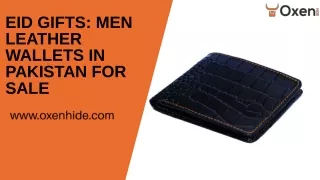 EID Gifts Men Leather Wallets in Pakistan for Sale