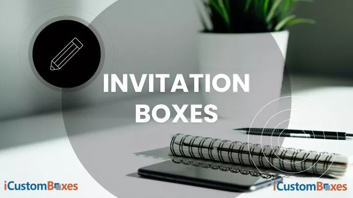 invitation boxes