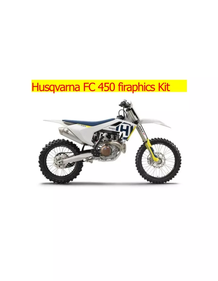 husqvarna fc 450 firaphics kit