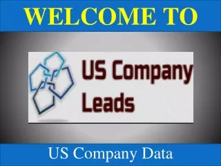 welcome to