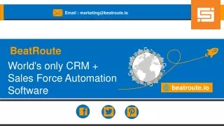 email marketing@beatroute io