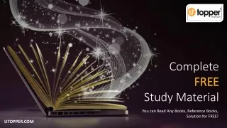 complete fre free e study material