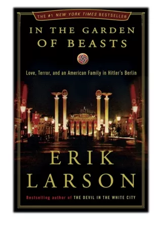 [PDF] Free Download In the Garden of Beasts By Erik Larson