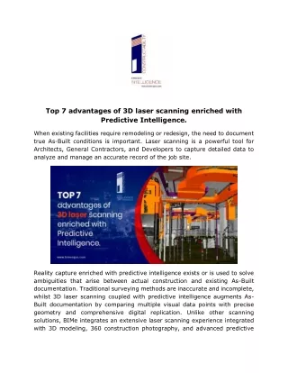 top 7 advantages of 3d laser scanning enriched