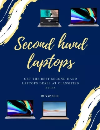 Have a low budget Buy second hand laptop