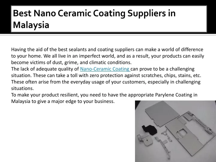 best nano ceramic coating suppliers in malaysia