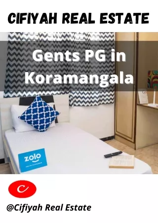 PG in Koramangala