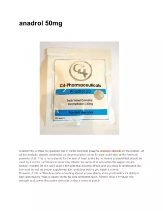 anadrol 50mg