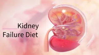 Kidney Failure Diet