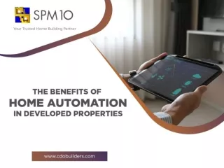 The Benefits of Home Automation in Developed Properties