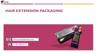 hair extension packaging