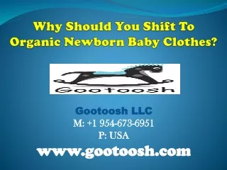 Why Should You Shift To Organic Newborn Baby Clothes?