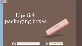 lipstick packaging boxes