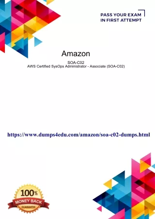Real SOA-C02 Exam Questions Answers - Amazon SOA-C02 Dumps PDF