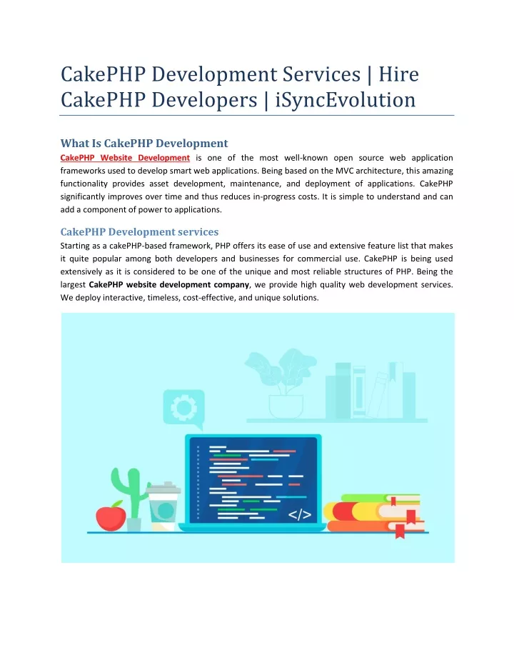 cakephp development services hire cakephp