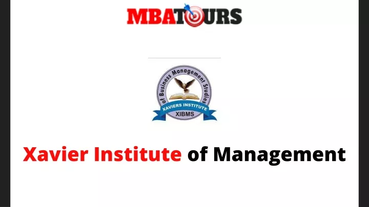 xavier institute of management