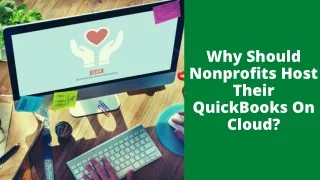 why should nonprofits host their quickbooks
