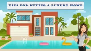Tips for Buying a Luxury Home