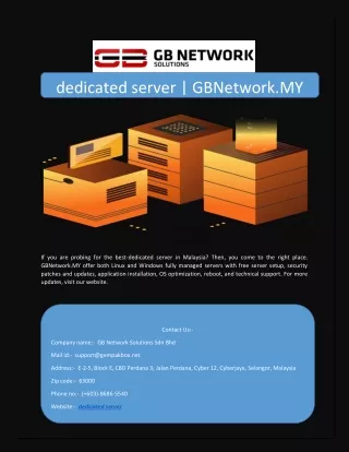 dedicated server gbnetwork my