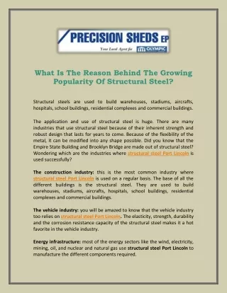 what is the reason behind the growing popularity