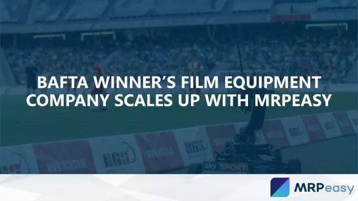bafta winner s film equipment company scales