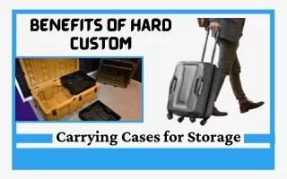 Hard Custom Carrying Cases for Storage