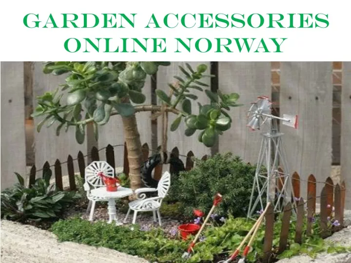 garden accessories online norway