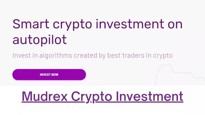 mudrex crypto investment
