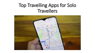 top travelling apps for solo travellers