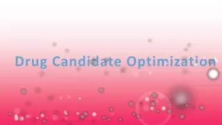 drug candidate optimization