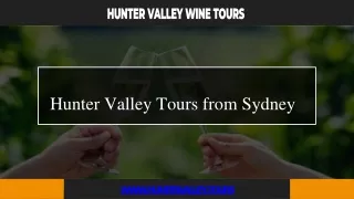 Best Hunter Valley Wine Tours - Hunter Valley Tours