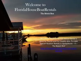 welcome to floridahouseboatrentals
