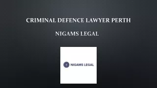 Take assistance of criminal defence lawyer to deal with criminal charges
