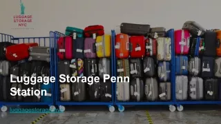 Luggage Storage Penn Station