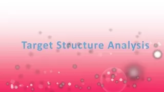 target structure analysis
