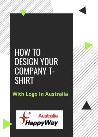 How To Design Your Company T-shirt With Logo In Australia