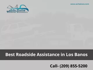 Best Roadside Assistance in Los Banos