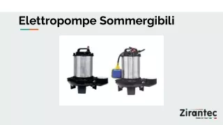 Submersible Electric Pumps