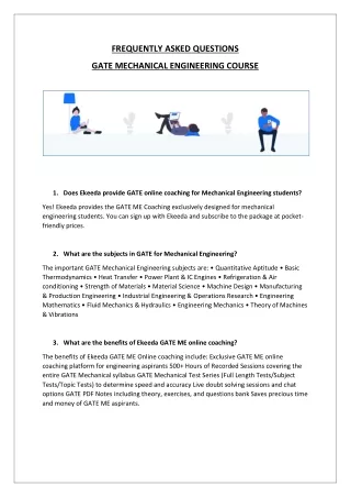 frequently asked questions