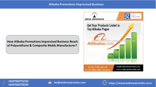How Alibaba Promotions Improvised Business