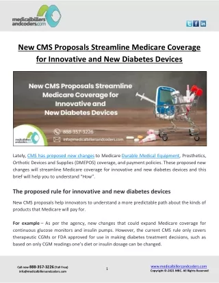 new cms proposals streamline medicare coverage